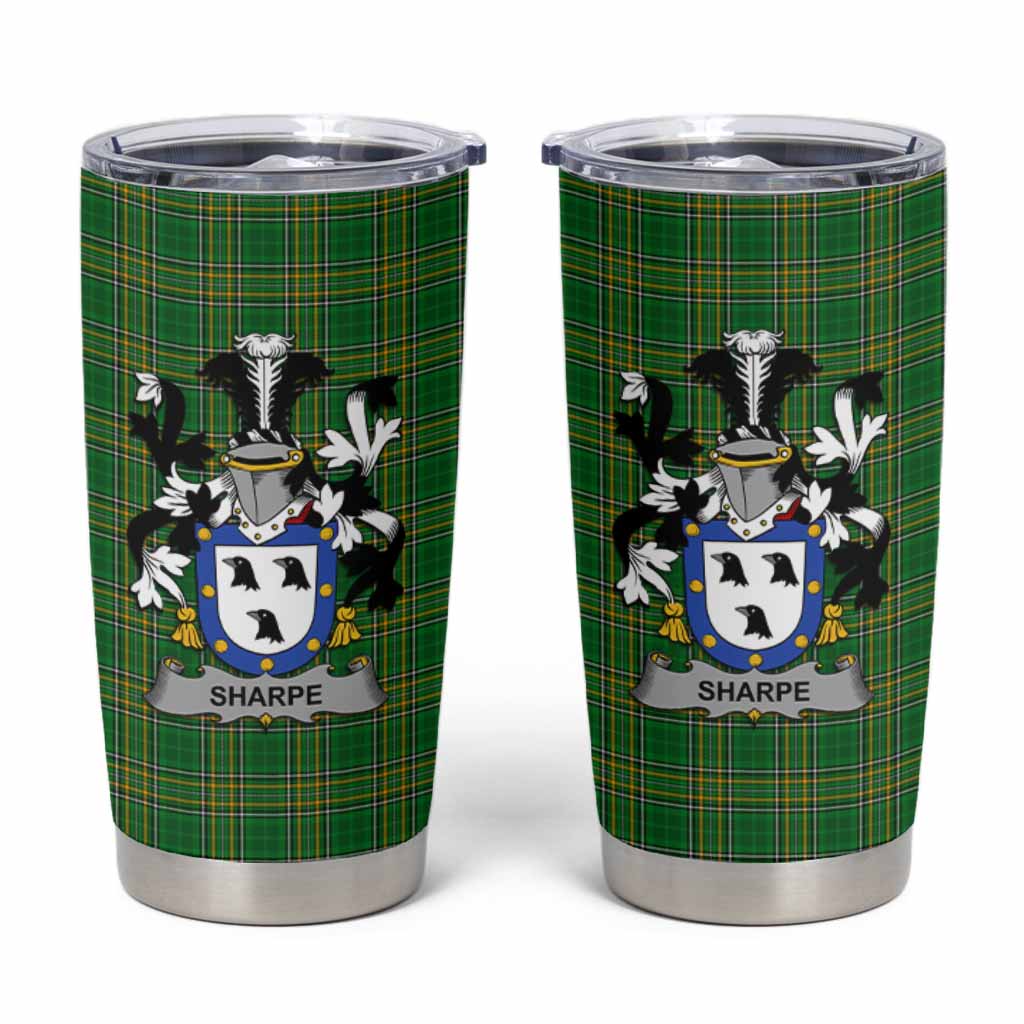 Sharpe Irish Coat of Arms Insulated Tumbler Cup