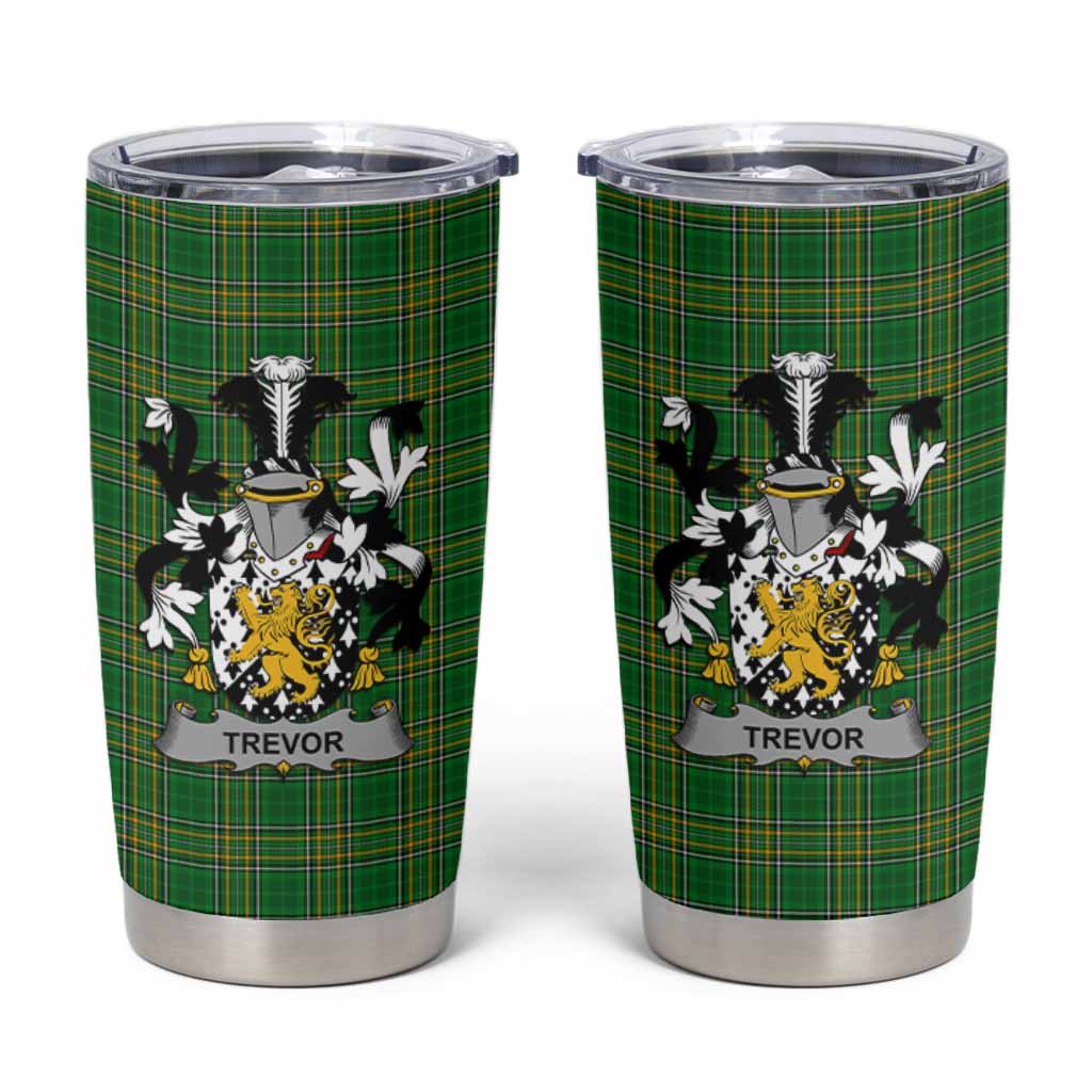 Trevor Irish Coat of Arms Insulated Tumbler Cup