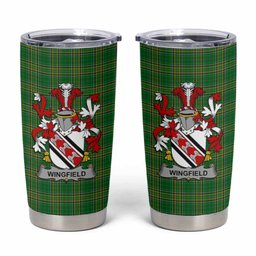 Wingfield Irish Coat of Arms Insulated Tumbler Cup