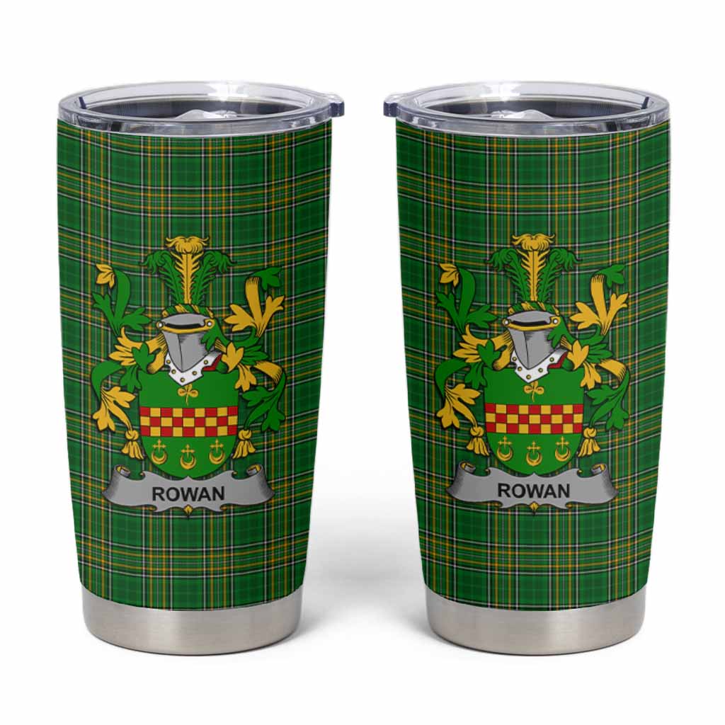 Rowan Irish Coat of Arms Insulated Tumbler Cup