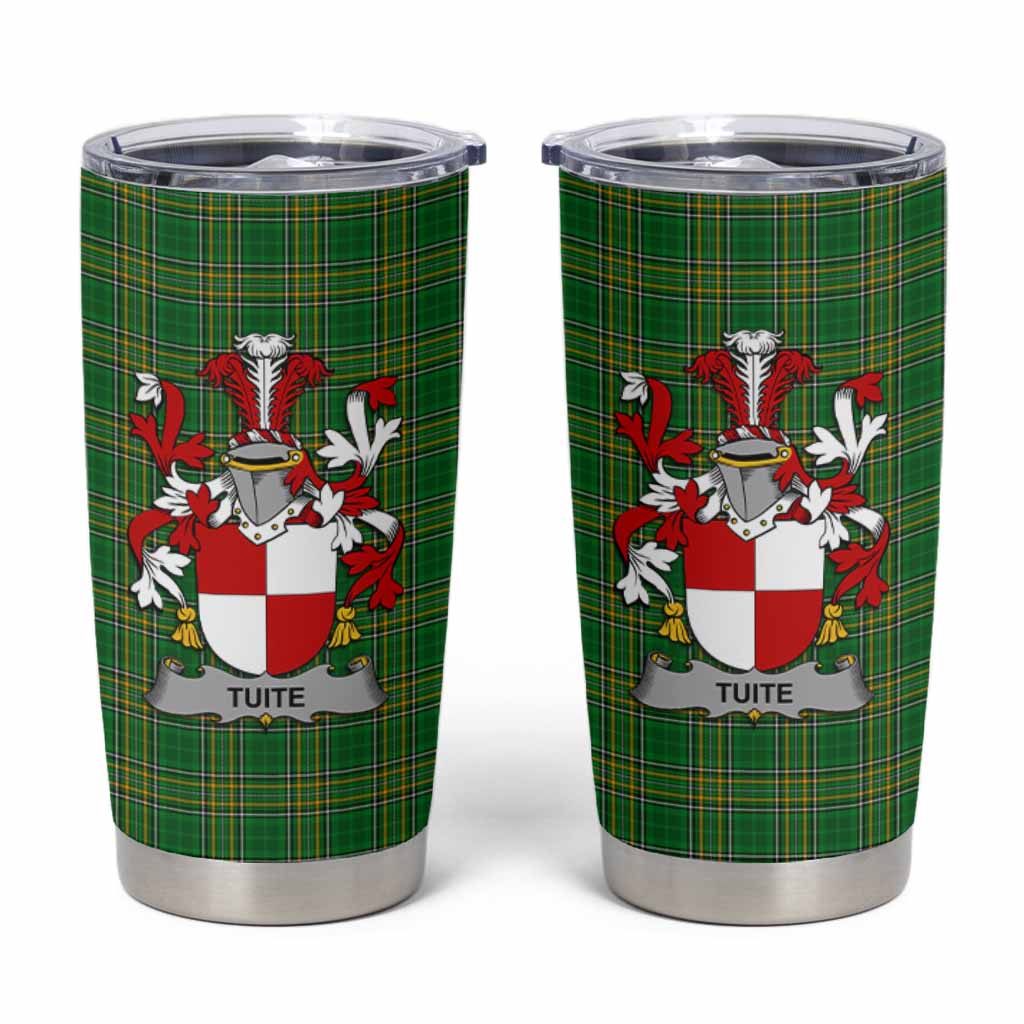 Tuite Irish Coat of Arms Insulated Tumbler Cup