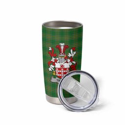 Tirrell Irish Coat of Arms Insulated Tumbler Cup