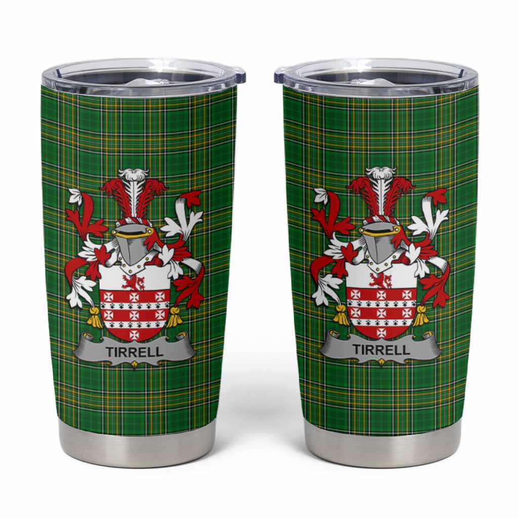 Tirrell Irish Coat of Arms Insulated Tumbler Cup