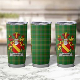 Shannon Irish Coat of Arms Insulated Tumbler Cup