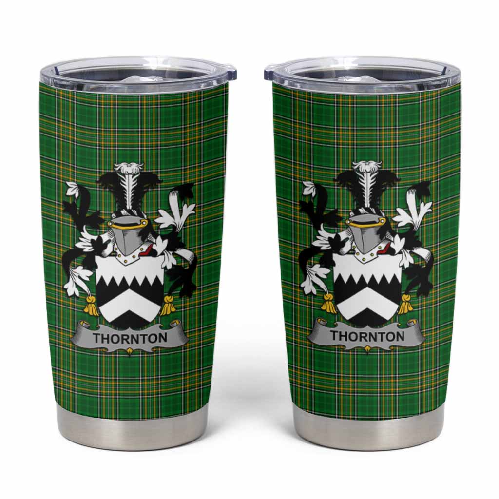 Thornton Irish Coat of Arms Insulated Tumbler Cup