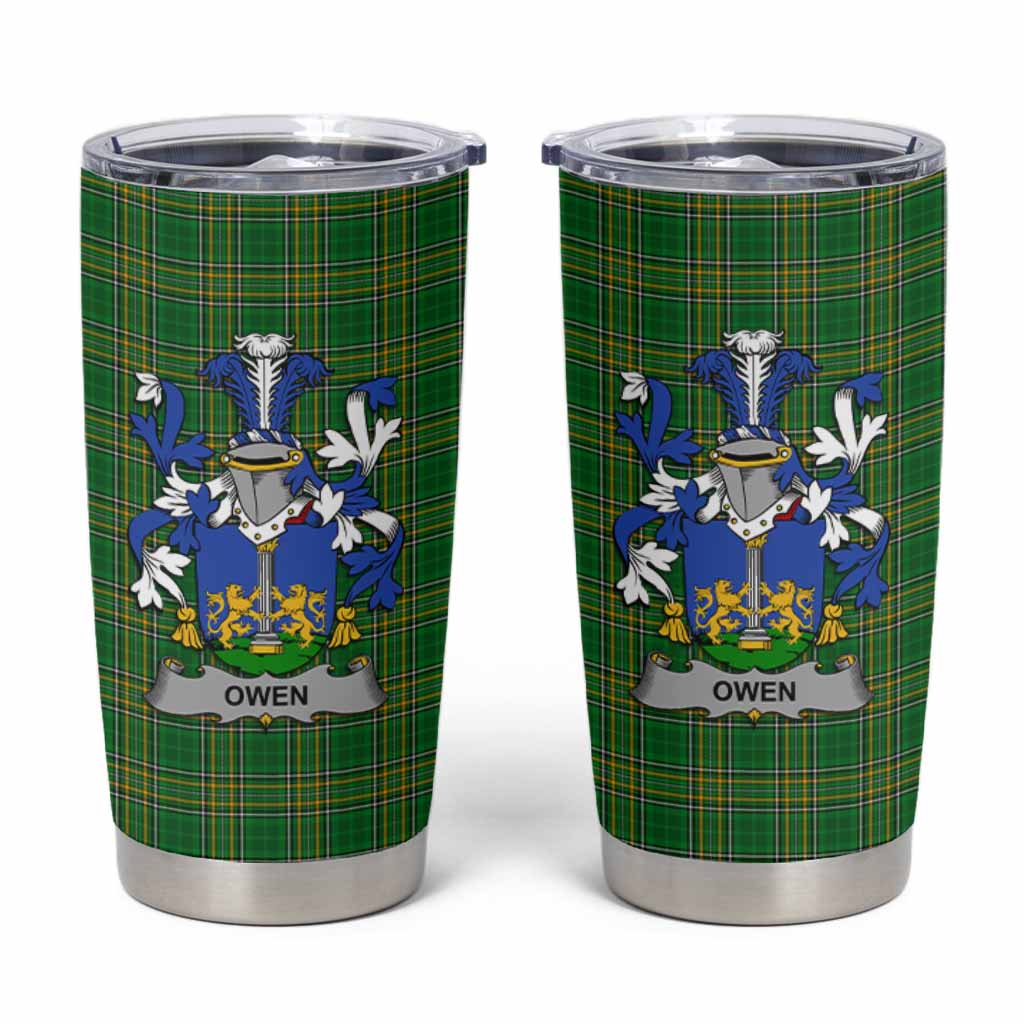 Owen Irish Coat of Arms Insulated Tumbler Cup