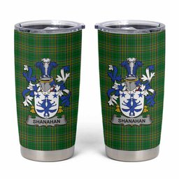 Shanahan Irish Coat of Arms Insulated Tumbler Cup