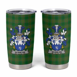 Scanlon Irish Coat of Arms Insulated Tumbler Cup