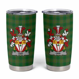 Orr Irish Coat of Arms Insulated Tumbler Cup