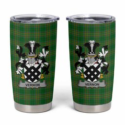 Vernon Irish Coat of Arms Insulated Tumbler Cup