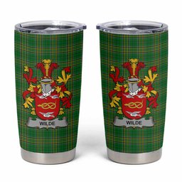 Wilde Irish Coat of Arms Insulated Tumbler Cup