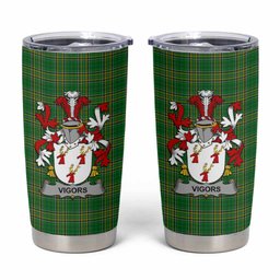 Vigors Irish Coat of Arms Insulated Tumbler Cup