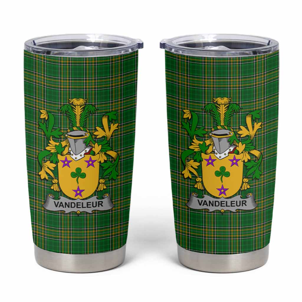Vandeleur Irish Coat of Arms Insulated Tumbler Cup