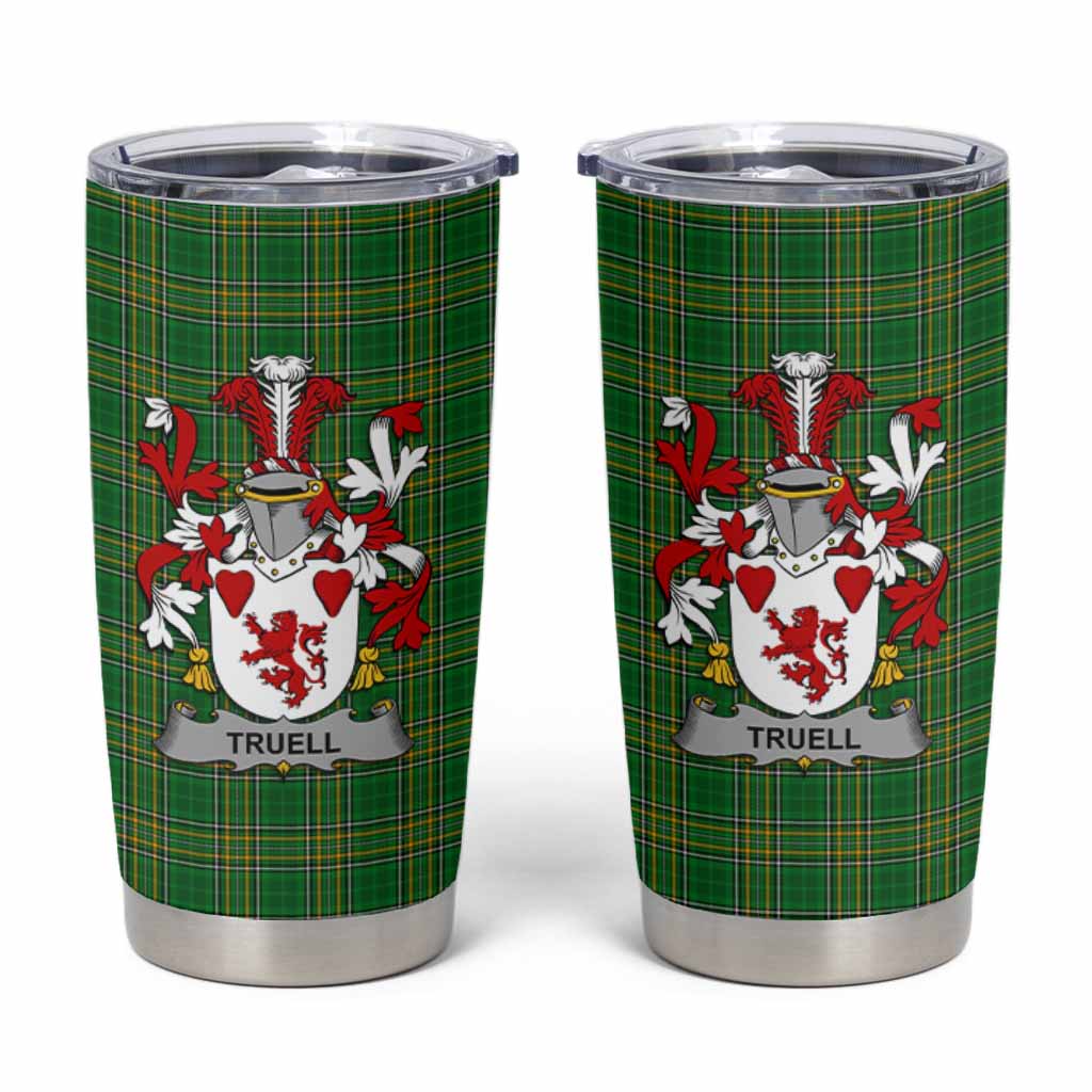 Truell Irish Coat of Arms Insulated Tumbler Cup