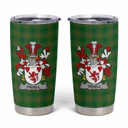 Truell Irish Coat of Arms Insulated Tumbler Cup
