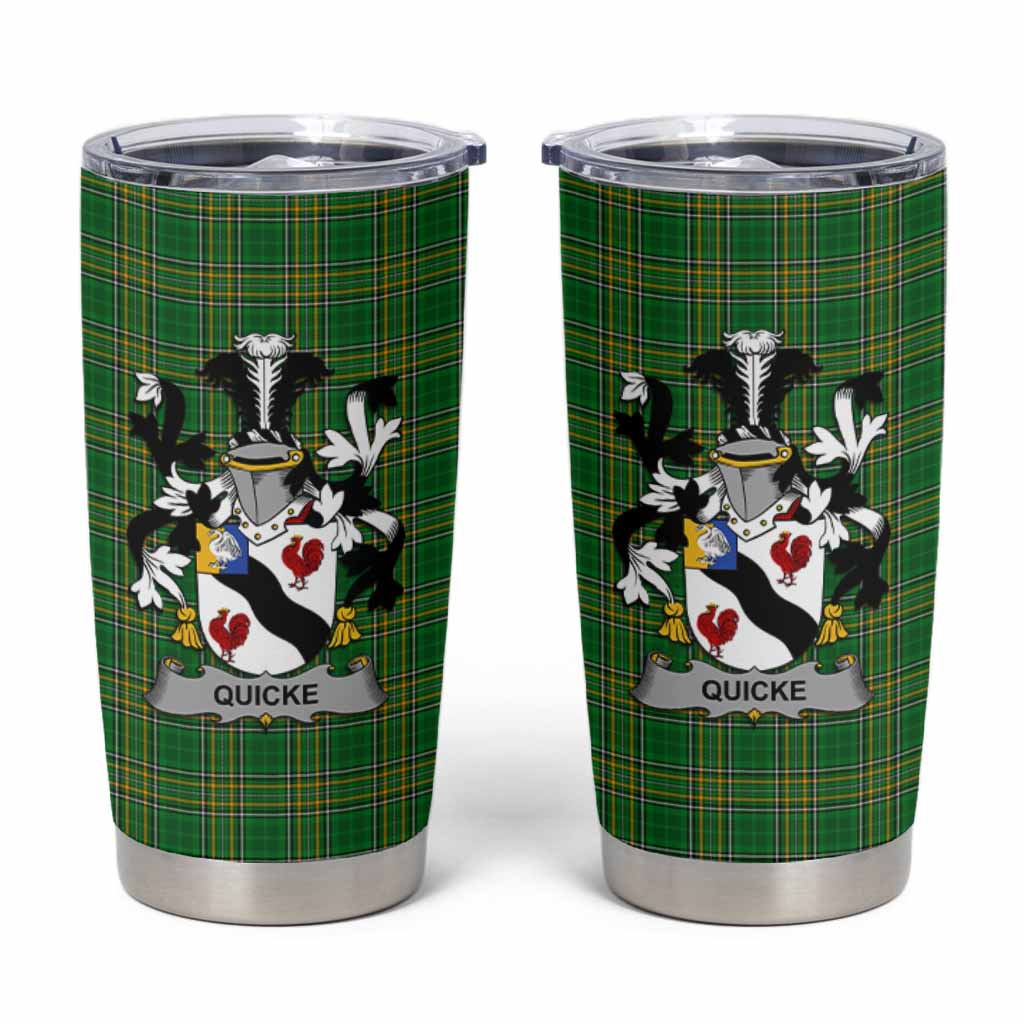 Quicke Irish Coat of Arms Insulated Tumbler Cup