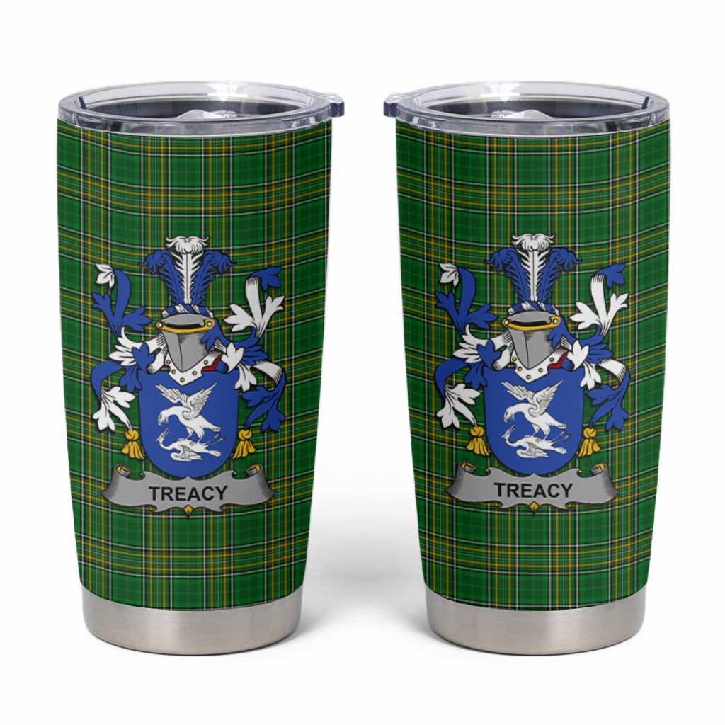 Treacy Irish Coat of Arms Insulated Tumbler Cup