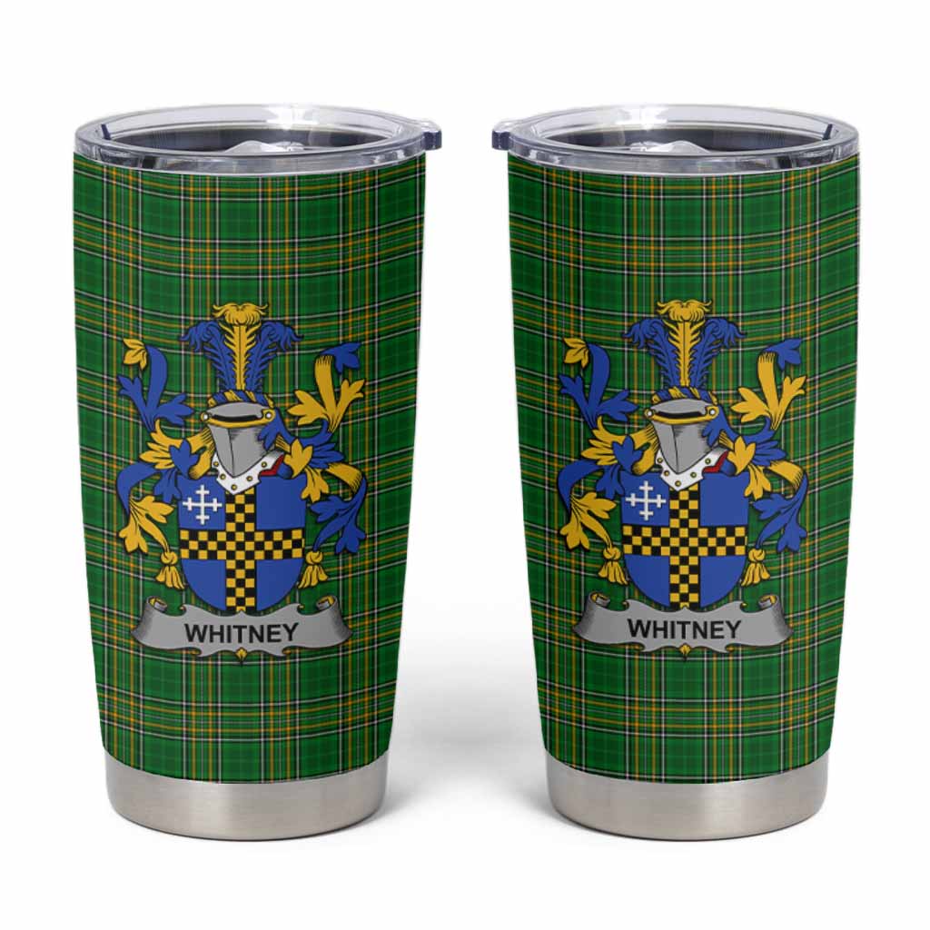 Whitney Irish Coat of Arms Insulated Tumbler Cup