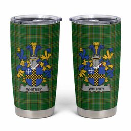 Whitney Irish Coat of Arms Insulated Tumbler Cup