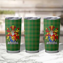 Wormington Irish Coat of Arms Insulated Tumbler Cup