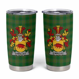 O'Malley Irish Coat of Arms Insulated Tumbler Cup