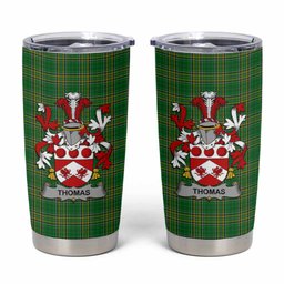 Thomas Irish Coat of Arms Insulated Tumbler Cup