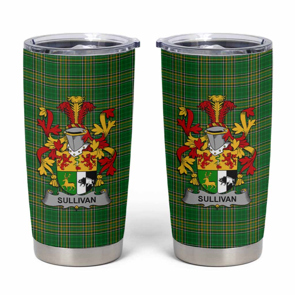Sullivan Irish Coat of Arms Insulated Tumbler Cup