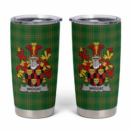 Wiggat Irish Coat of Arms Insulated Tumbler Cup