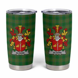 Sloane Irish Coat of Arms Insulated Tumbler Cup
