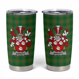 Sinnott Irish Coat of Arms Insulated Tumbler Cup