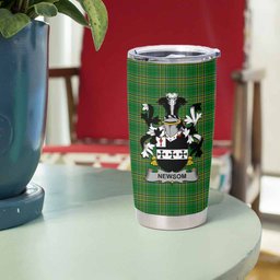 Newsom Irish Coat of Arms Insulated Tumbler Cup