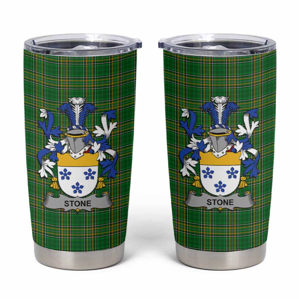 Stone Irish Coat of Arms Insulated Tumbler Cup