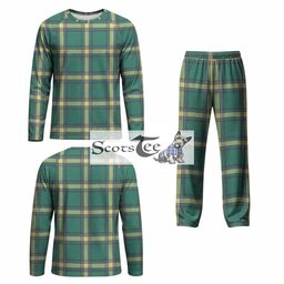 Alberta Province Canada Tartan Pajamas Family Set