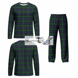 Black Watch Tartan Pajamas Family Set