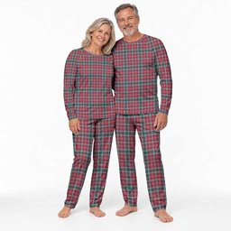 British Columbia Province Canada Tartan Pajamas Family Set