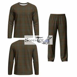 Gray Tartan Pajamas Family Set
