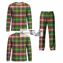 Northwest Territories Canada Tartan Pajamas Family Set