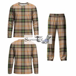 Saskatchewan Province Canada Tartan Pajamas Family Set