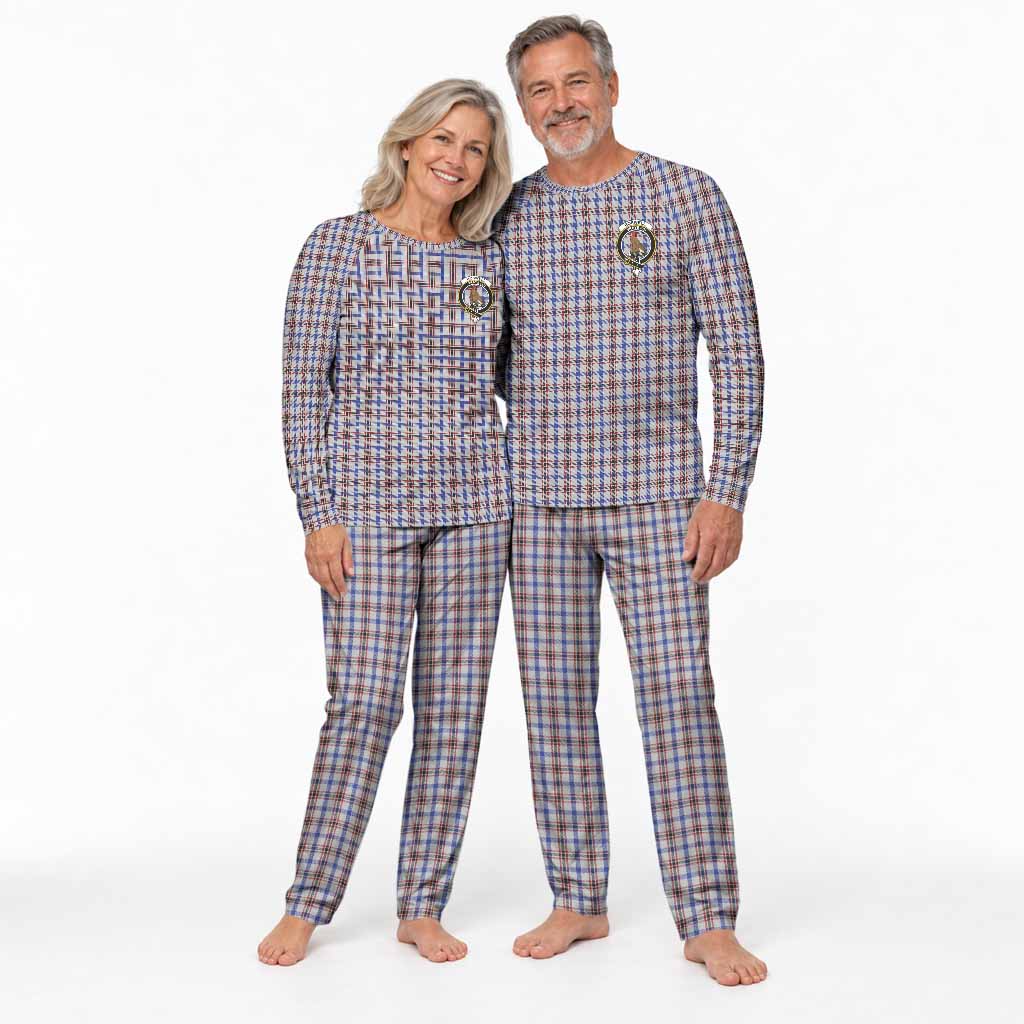 Boswell Tartan Pajamas Family Set with Family Crest