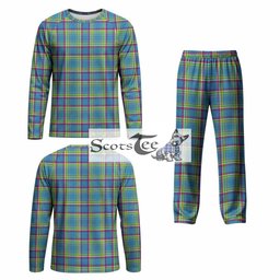 Yukon Territory Canada Tartan Pajamas Family Set