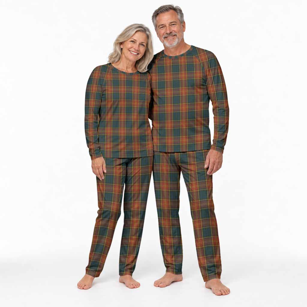 Roscommon County Ireland Tartan Pajamas Family Set
