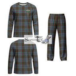 Anderson Tartan Pajamas Family Set with Family Crest