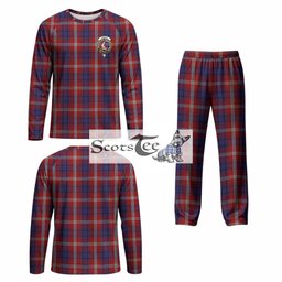Ainslie Tartan Pajamas Family Set with Family Crest