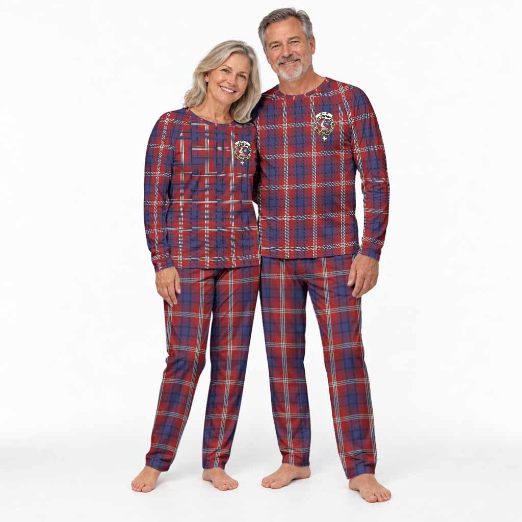 Ainslie Tartan Pajamas Family Set with Family Crest