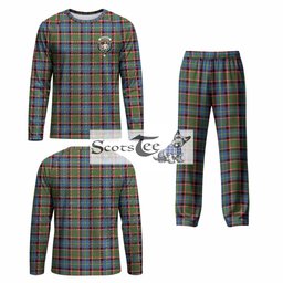 Aikenhead Tartan Pajamas Family Set with Family Crest
