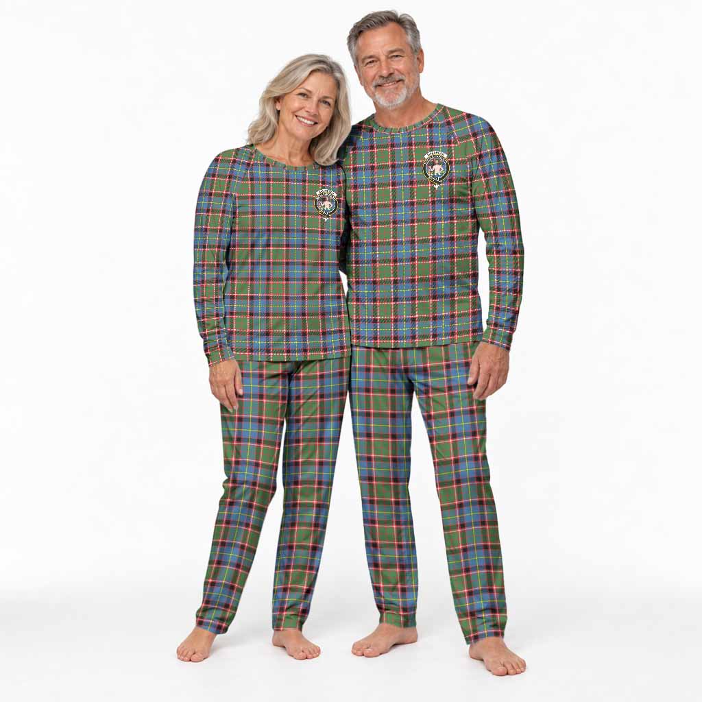 Aikenhead Tartan Pajamas Family Set with Family Crest