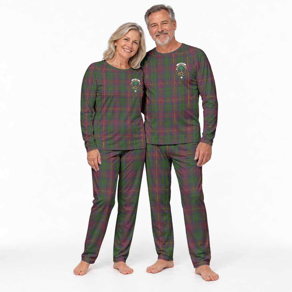 Cairns Tartan Pajamas Family Set with Family Crest