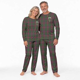 Cairns Tartan Pajamas Family Set with Family Crest