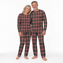 Norwegian Night Tartan Pajamas Family Set