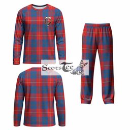 Blane Tartan Pajamas Family Set with Family Crest
